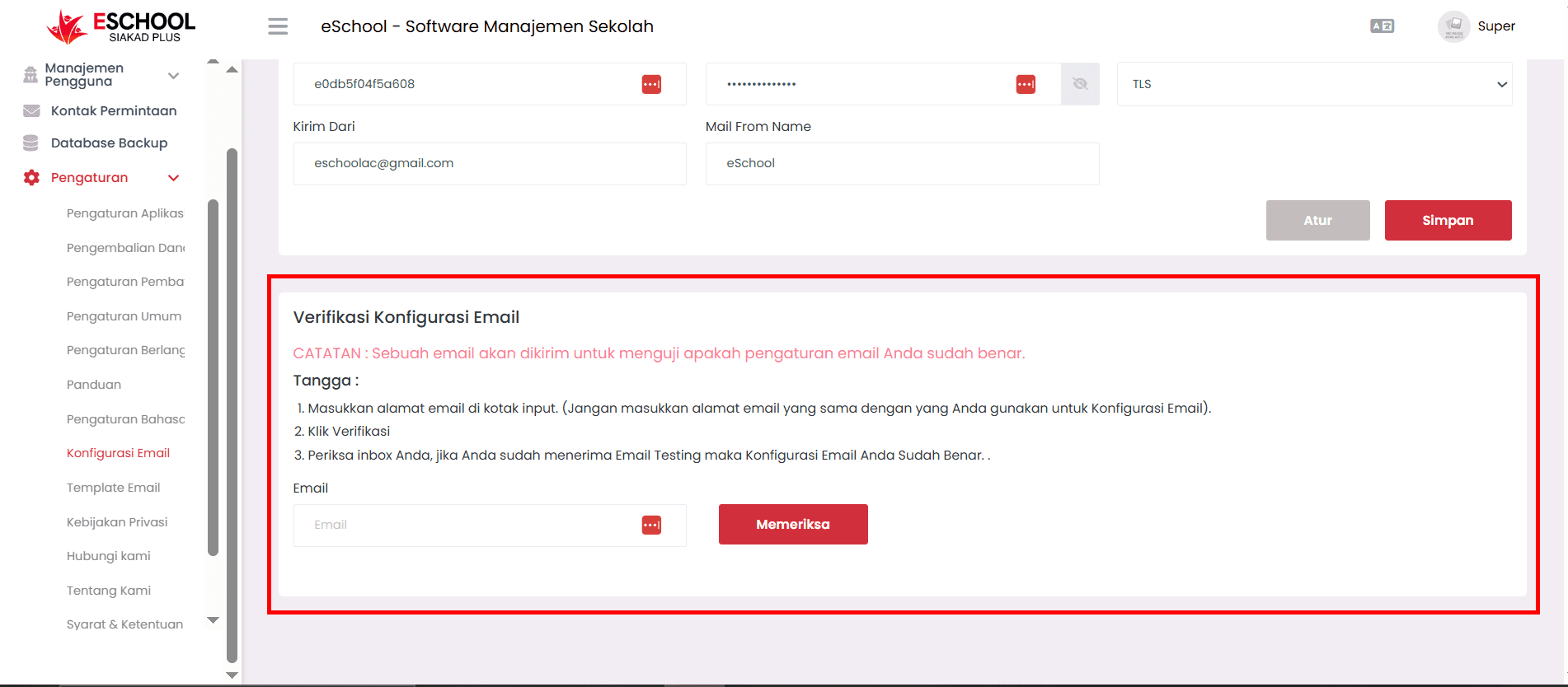 Pengaturan