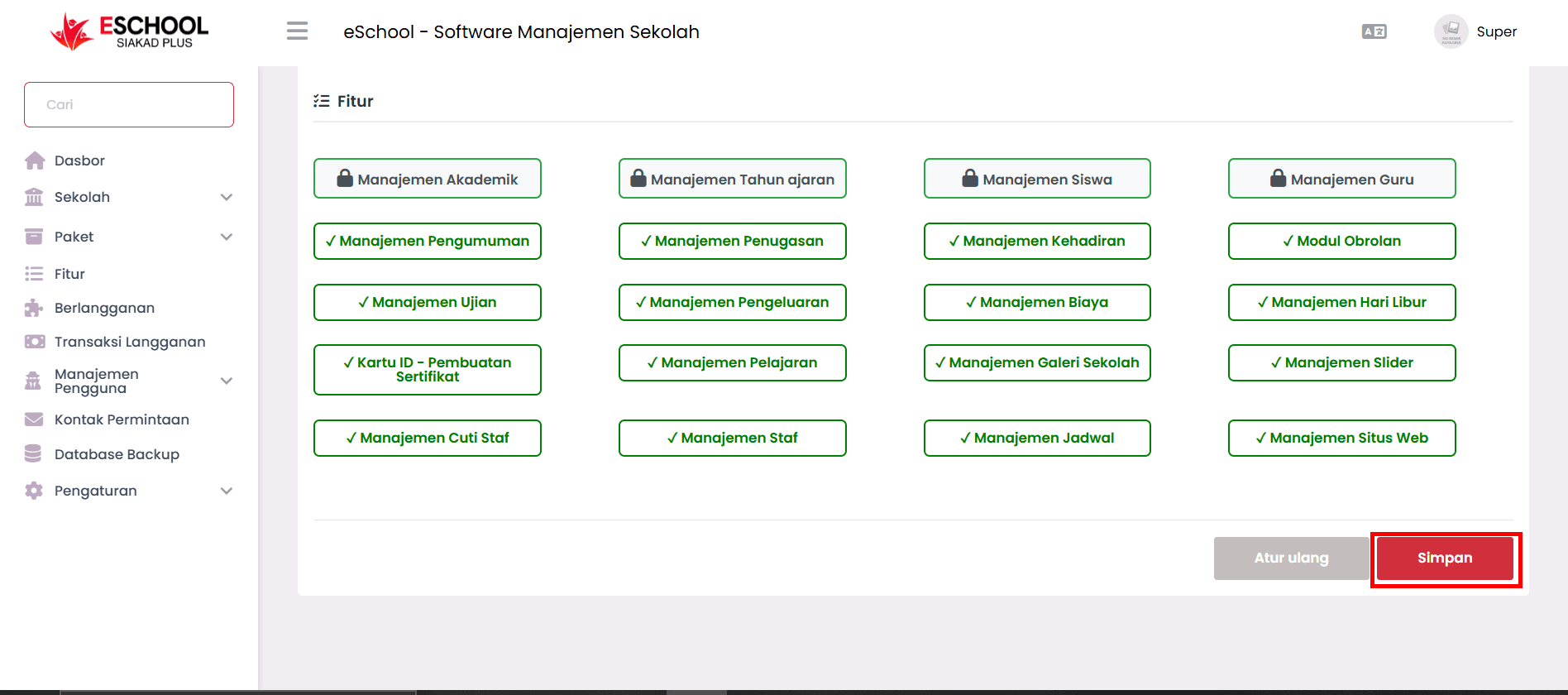 Manajemen Paket